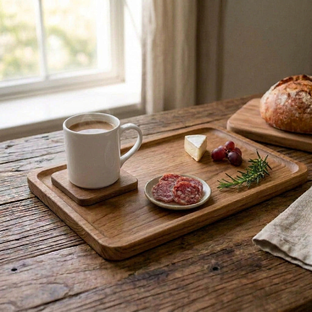 Kaffee, Tee & Snack Serviertabletts