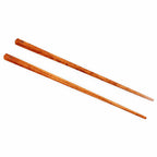 Teakholz Essstäbchen Set | Handgefertigte Holz Chopsticks Natur
