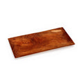 Teakholz Sushi Brett M | Rechteckiges Holz Servierbrett Natur