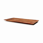 Teakholz Sushi Brett M | Rechteckiges Holz Servierbrett Natur