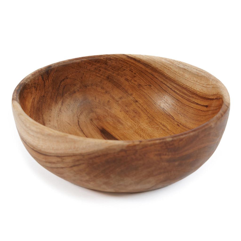 Teak Wurzelholz Snack Schale S | Natur Knabberschale Unikat