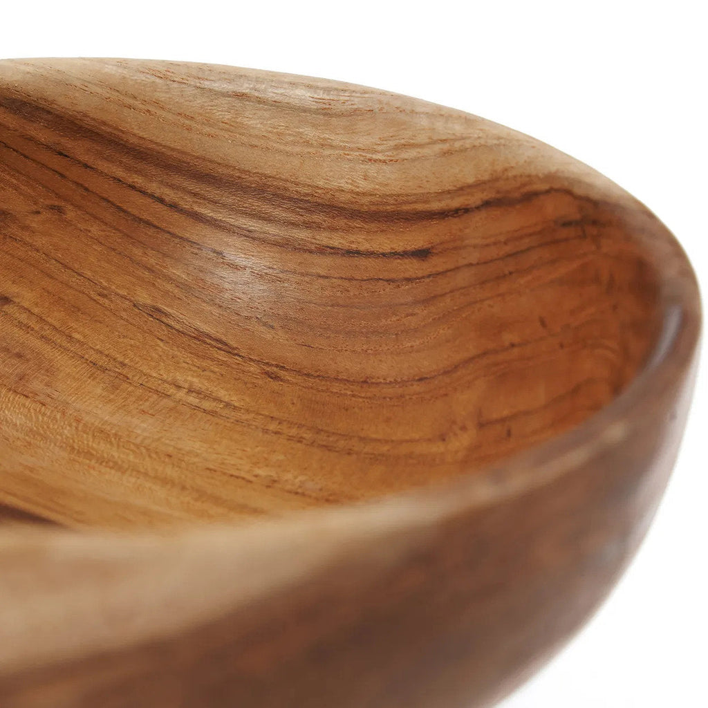 Teak Wurzelholz Snack Schale S | Natur Knabberschale Unikat