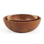 Teak Wurzelholz Snack Schale S | Natur Knabberschale Unikat