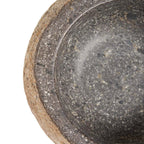 River Stone Bowl M – Natural Stone Bowl Black