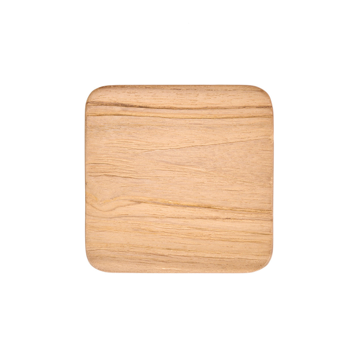 Holz Untersetzer Smooth Mix 4er-Set | Glasuntersetzer quadratisch