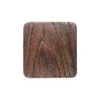 Holz Untersetzer Rustikal Mix 3er-Set | Glasuntersetzer quadratisch