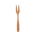 Teakholz Kaffee & Snack Set 4-teilig | Holz Geschirr Set Natur