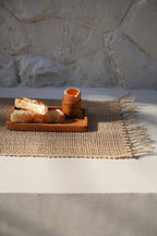 Holz Serviertablett S Natural | Rechteckiges Holztablett Natur