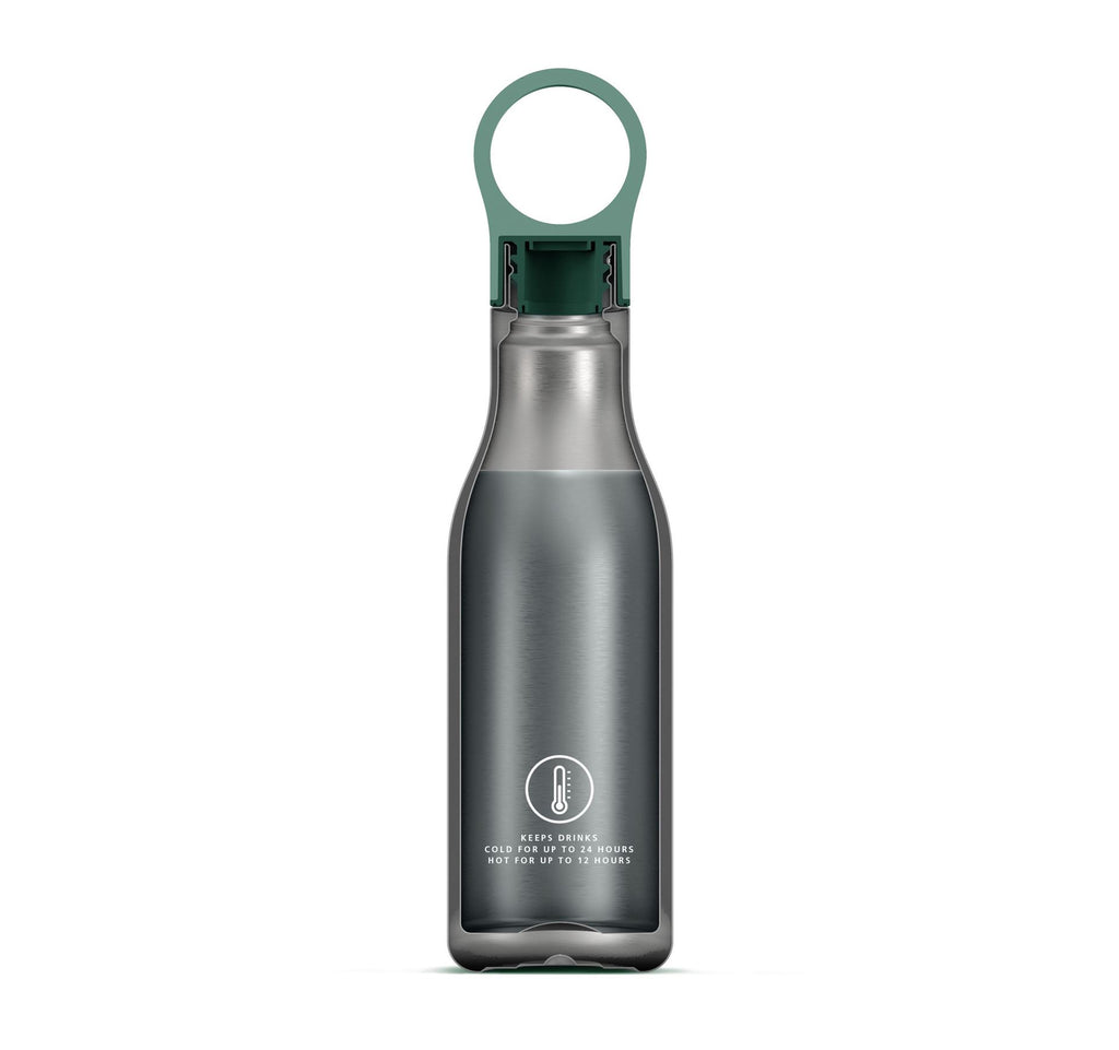 Edelstahl Thermosflasche Loop | Isolierflasche 500 ml